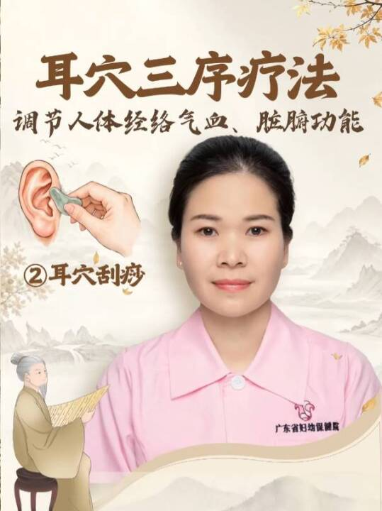 耳穴三序疗法：第2集 耳穴刮痧